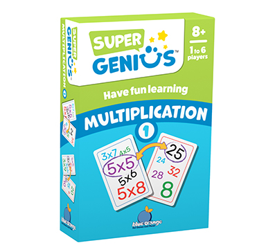 Main game image for Super Genius Multiplication 1
