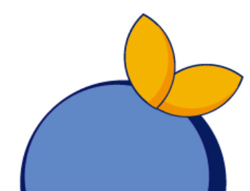 blue orange picture