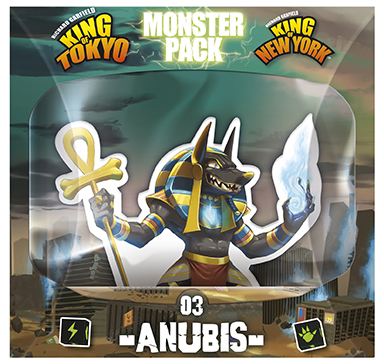Main game image for King of Tokyo Monster Pack 3 - Anubis